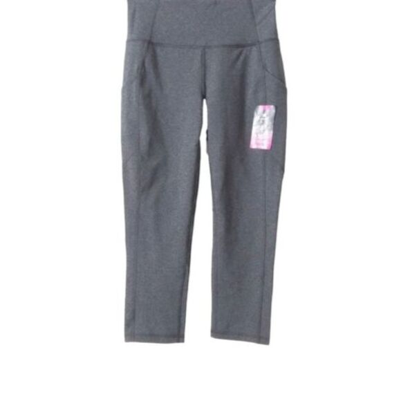 Tek Gear Charcoal High Rise Shapewear Capri S - Picture 1 of 9